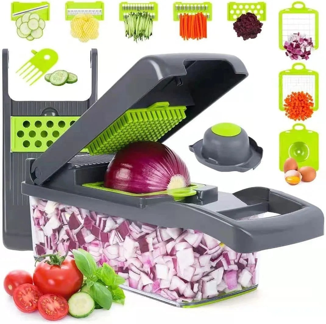 Vegetable Chopper 18 Pcs