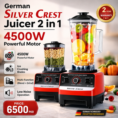 German Juicer Machine 2 in 1