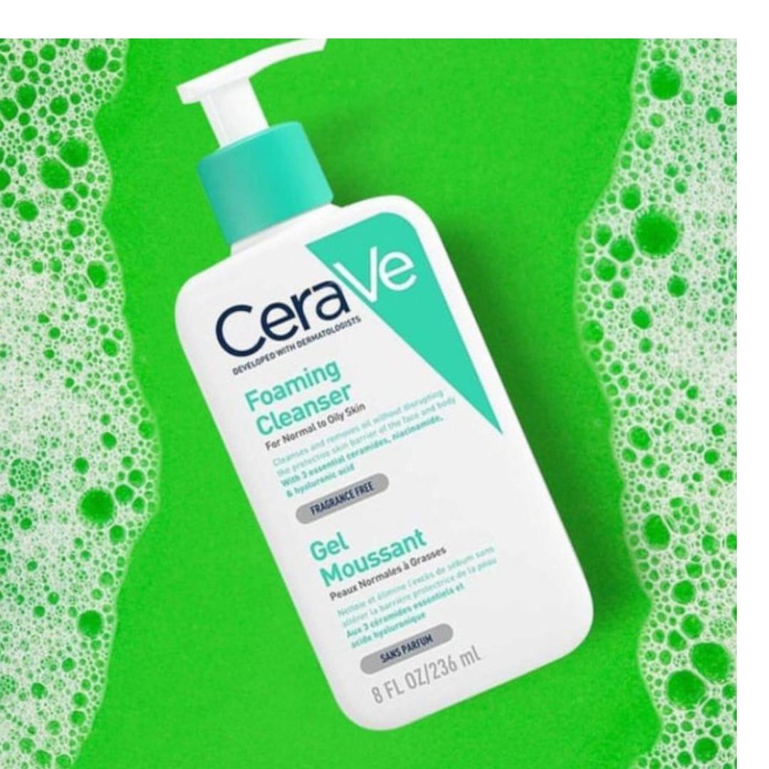 Cerave Smooth Texture Foaming Cleanser For All Skin Type – 236ml