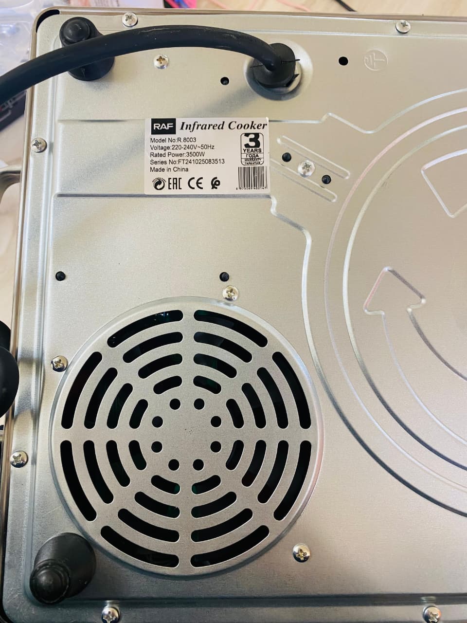 RAF Electric Stove