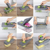 Vegetable Chopper 18 Pcs