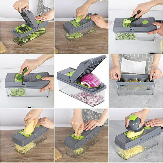 Vegetable Chopper 18 Pcs